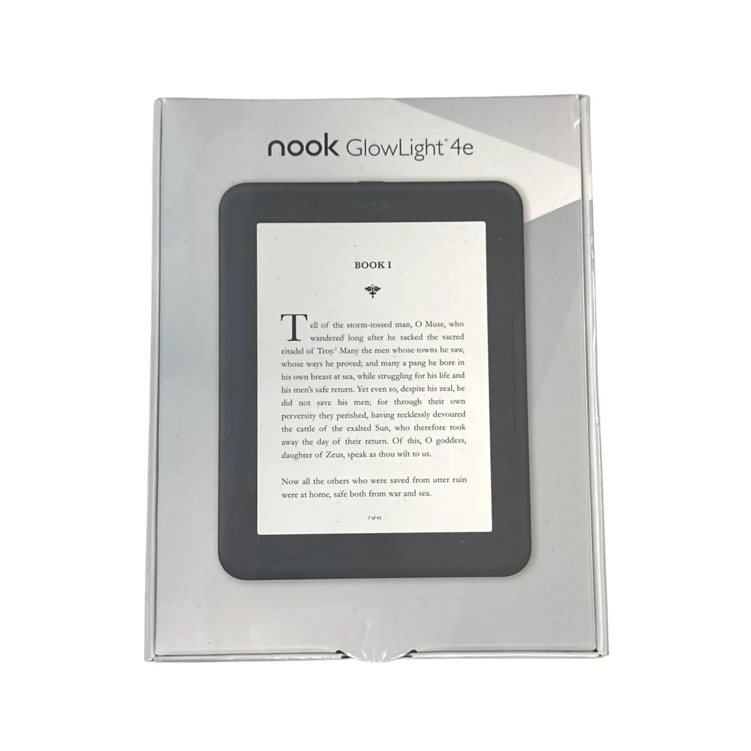 Barnes and Noble Nook Glowlight 4e eReader 6&#034; 8GB BNRV1000