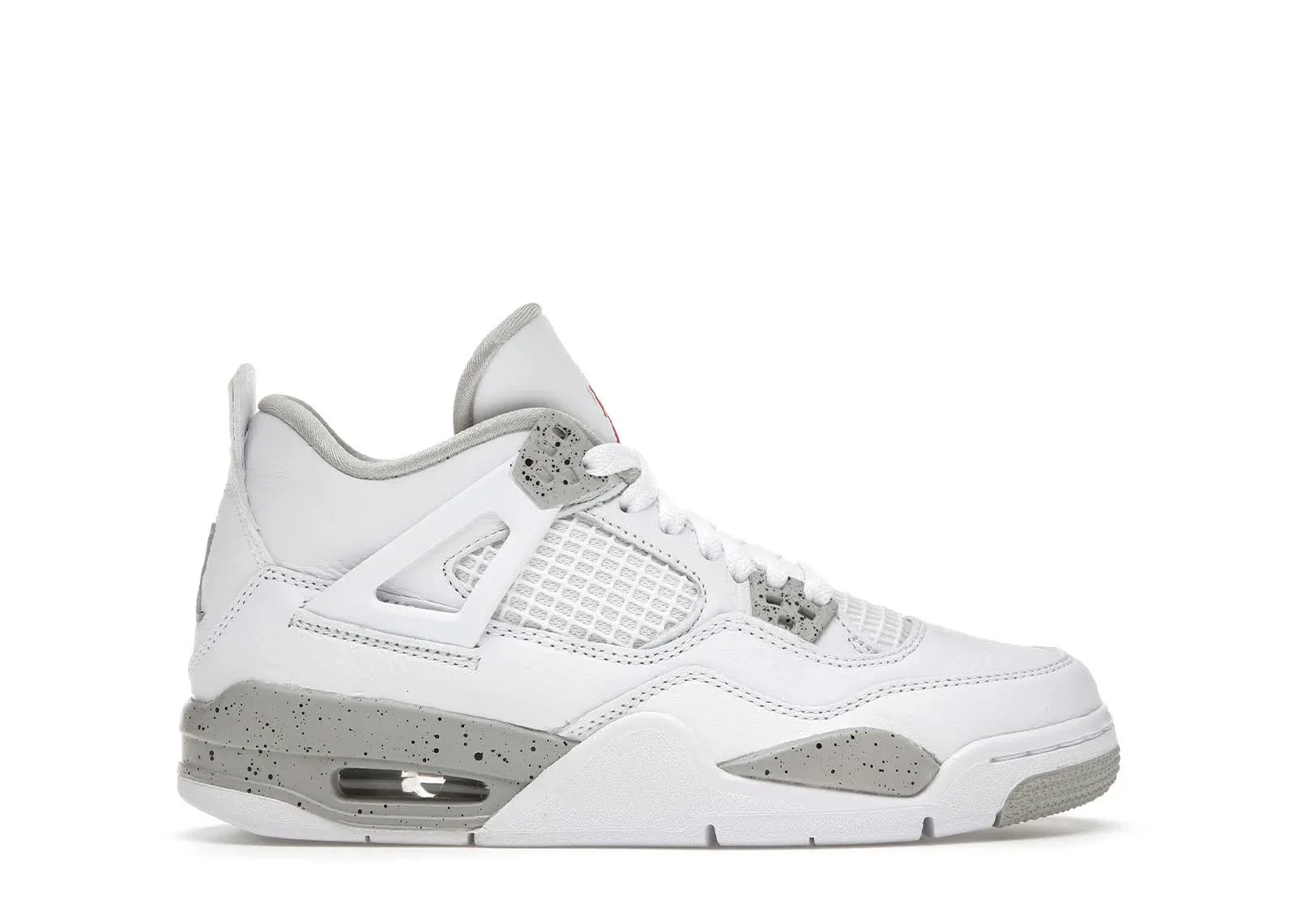 Air Jordan 4 Retro GS 'White Oreo'