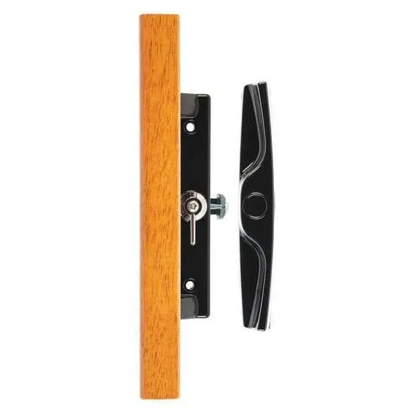 Patio Door Handle Wright Products Replacement BLACK / WOOD BHS1207BL BRINKS NEW 