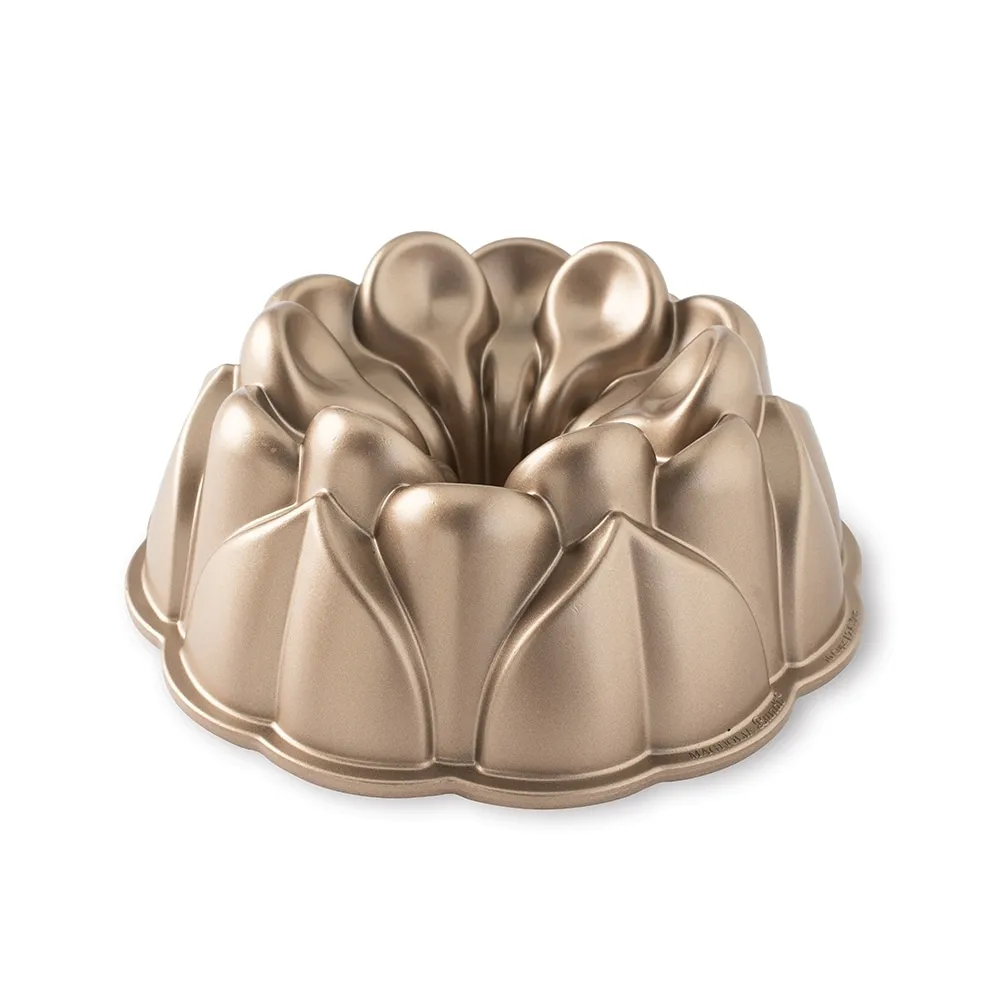 Nordic Ware Magnolia Bundt Pan - Brown