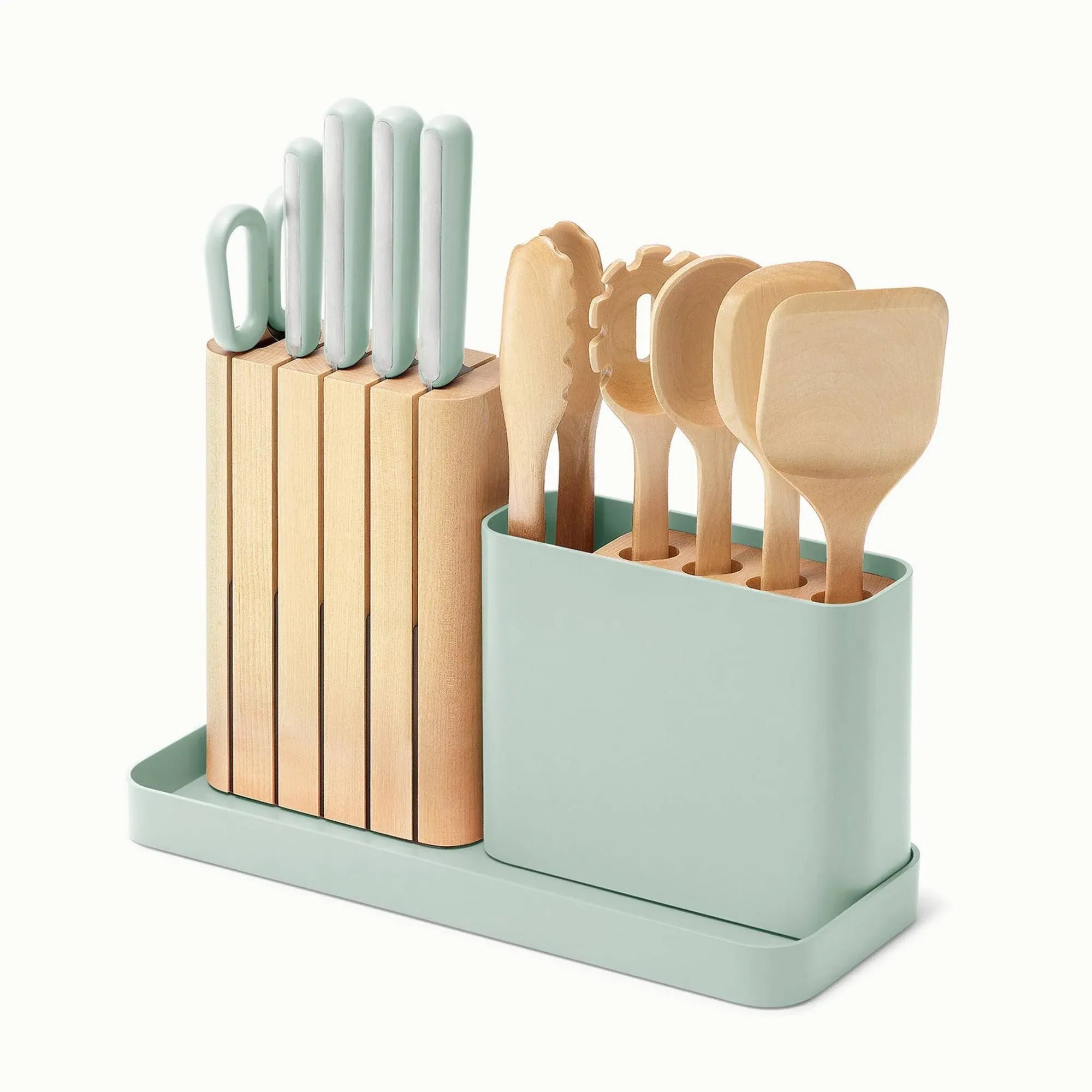 Caraway 14-Piece Knife and Utensil Prep Set