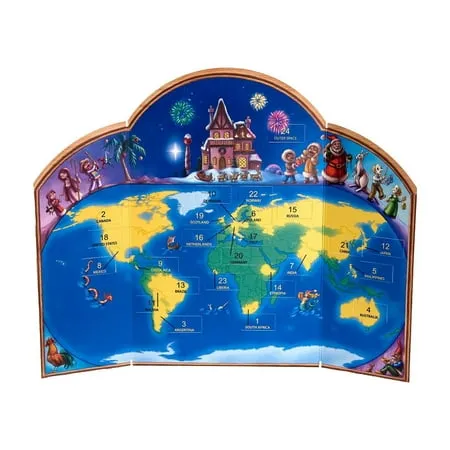 Haute Decor Advent Calendar Christmas Around the World