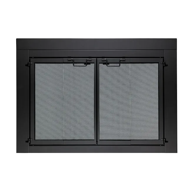 Pleasant Hearth Alpine Collection Fireplace Glass Door