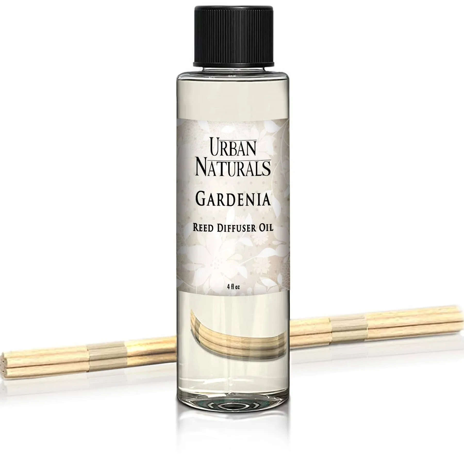 Urban Naturals Gardenia Scented Oil Reed Diffuser Refill | Includes A Free Set of ...