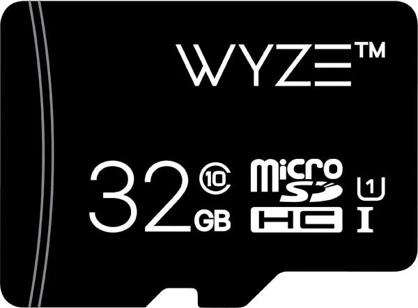 Wyze Expandable Storage 128GB MicroSDXC Card Class 10, Black