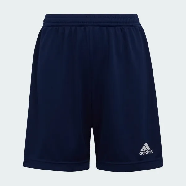 Adidas Entrada 22 Youth Shorts - Black YM