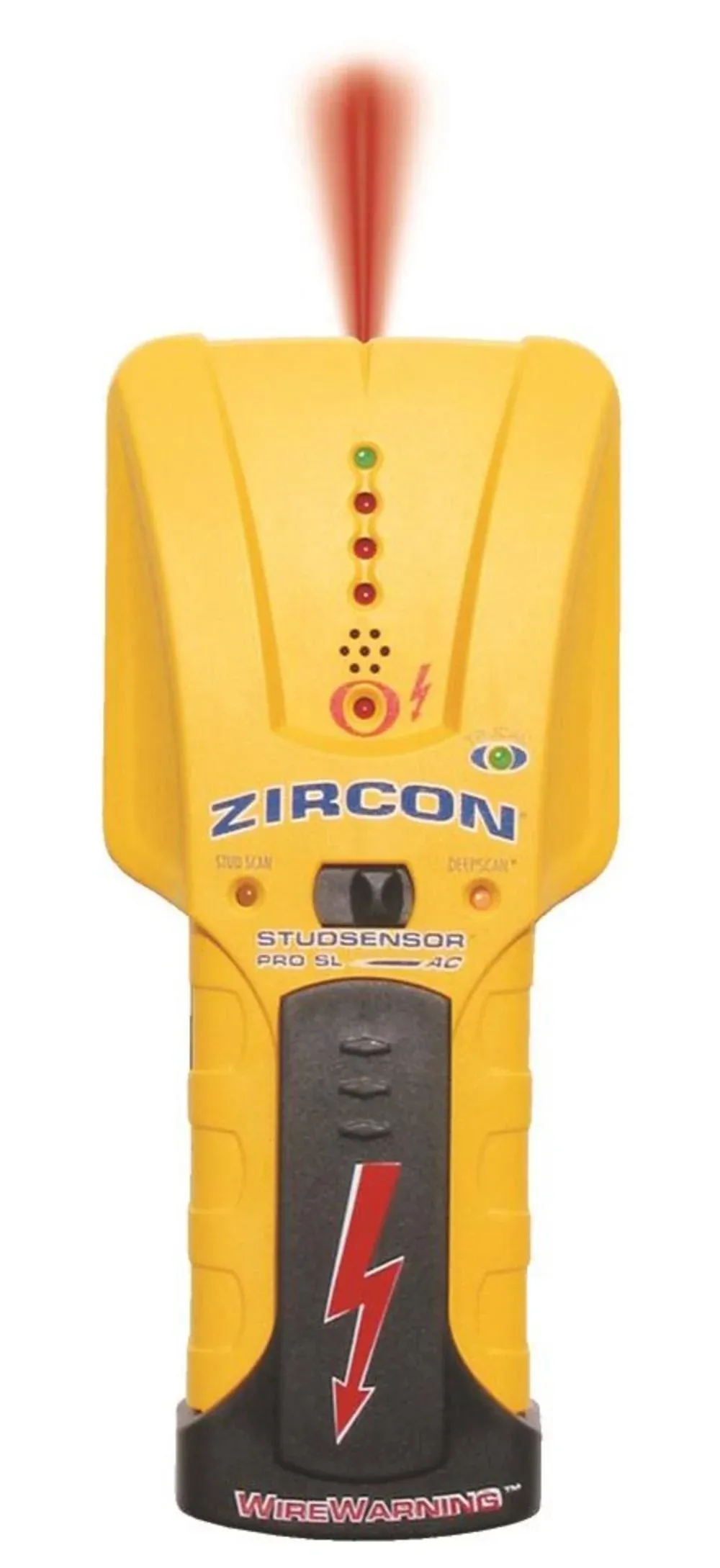 Zircon 61902 Studsensor Pro Sl-Ac, Edge Finding Stud Finder, Yellow,No 61903