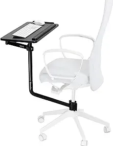 VIVO Office Chair Mounted Keyboard and Mouse Tray