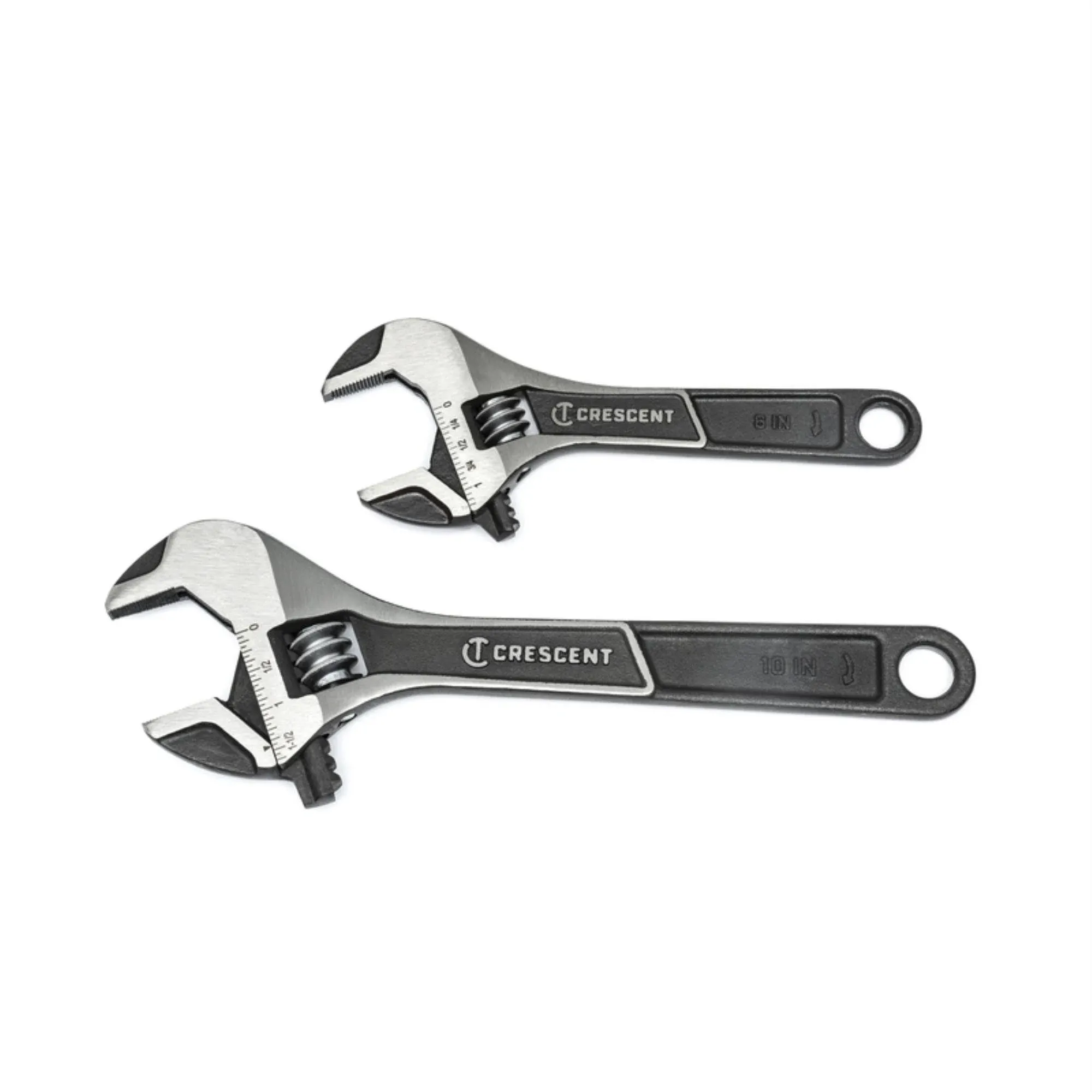 Crescent ATWJ2610VS Wide Jaw Adjustable Wrench Set, 2 Piece