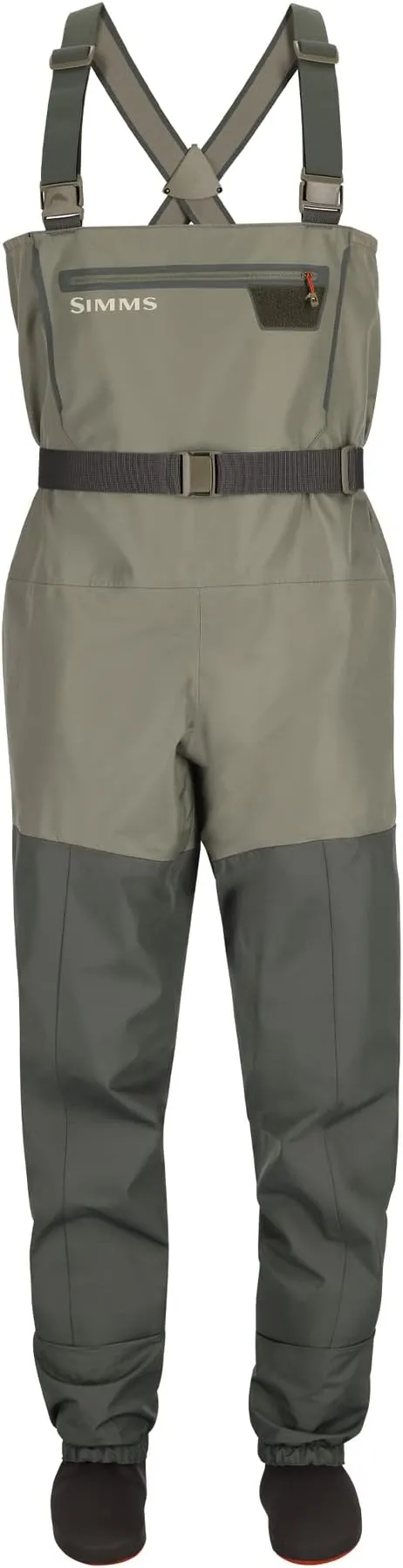 Simms Men's Tributary Stockingfoot Waders, M 9-11, Basalt