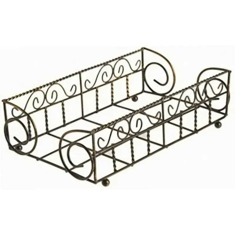 Boston International Garden Gate Design Guest Towel Napkin Holder Caddy, Antique ...