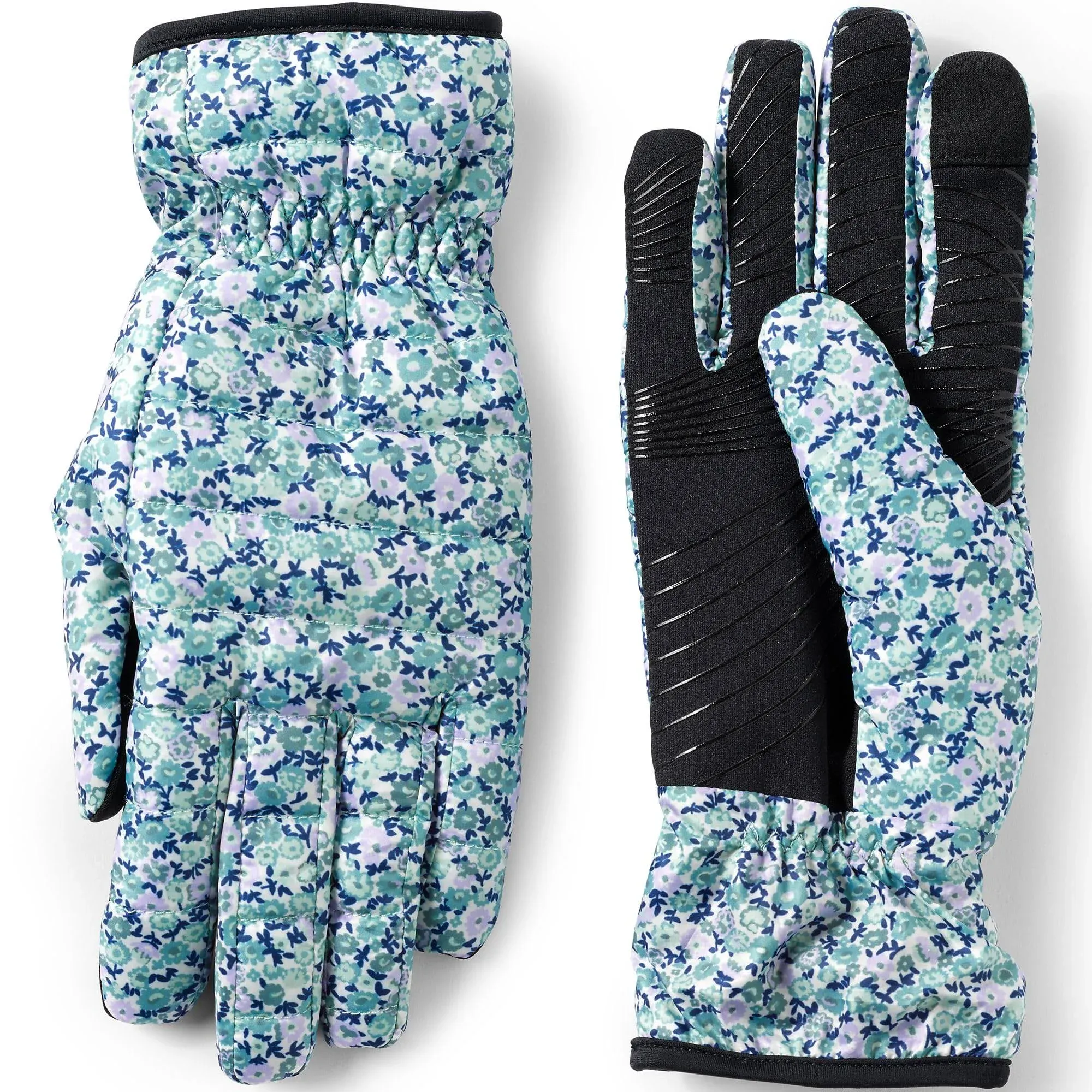 Lands' End Women's Ultra Lightweight EZ Touch Screen Quilted Gloves