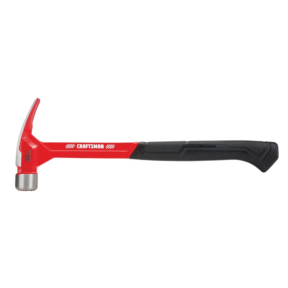 CRAFTSMAN 22-oz Milled Face Steel Head Steel Framing Hammer