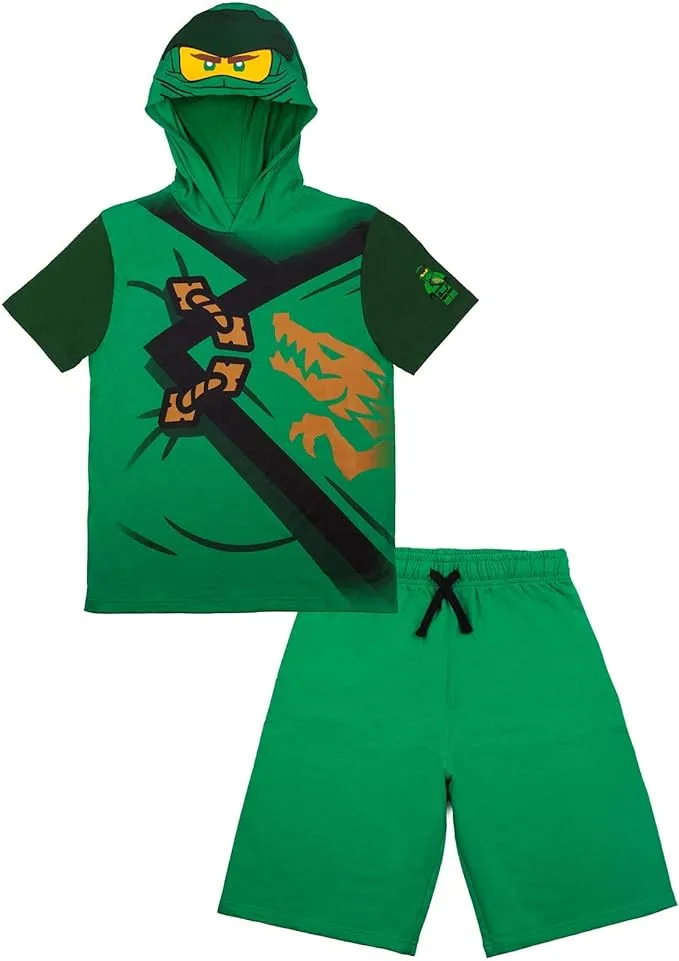 Lego Cotton Polyester Toddler Male Ninja Halloween costume outfit