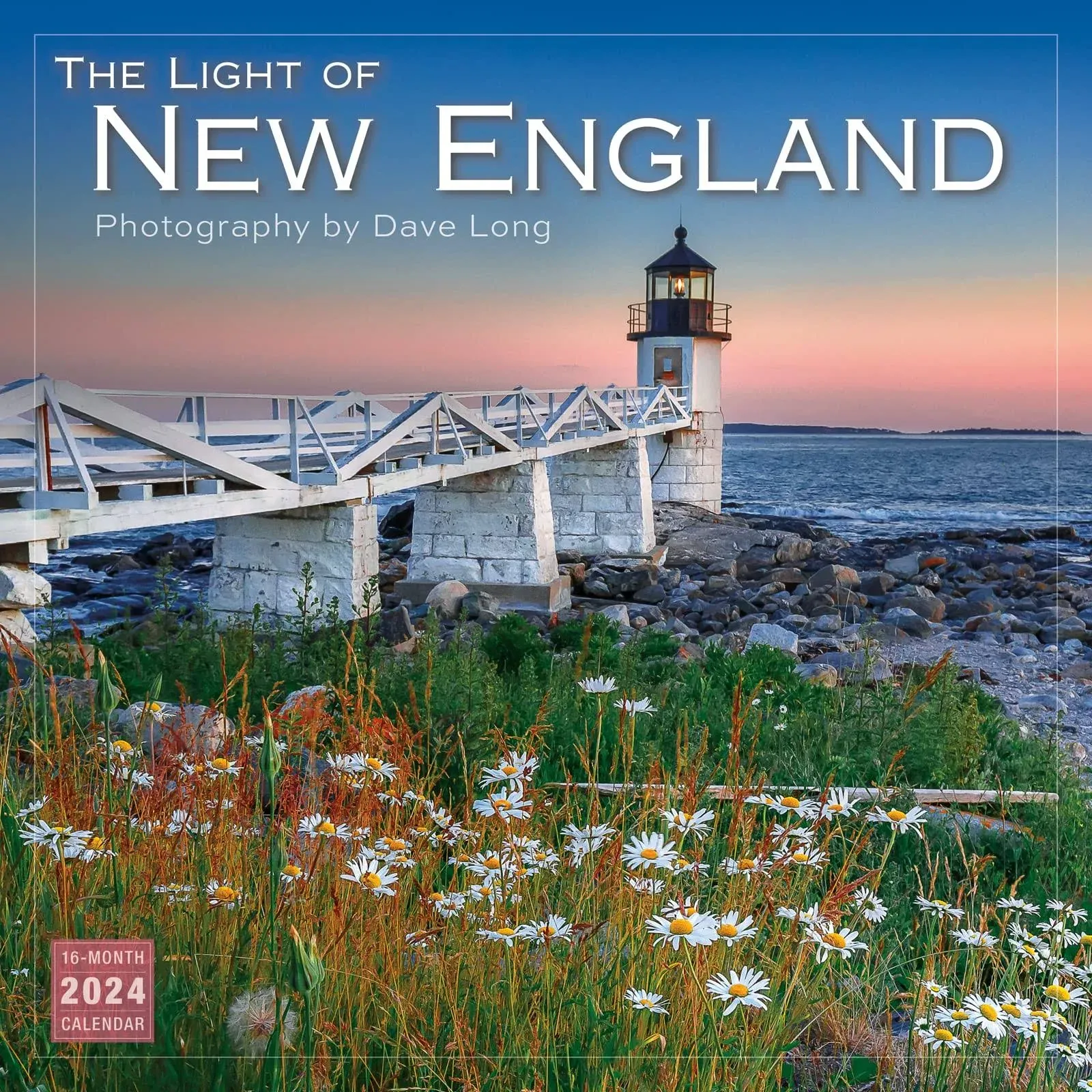 Sellers Publishing The Light of New England 2024 Wall Calendar