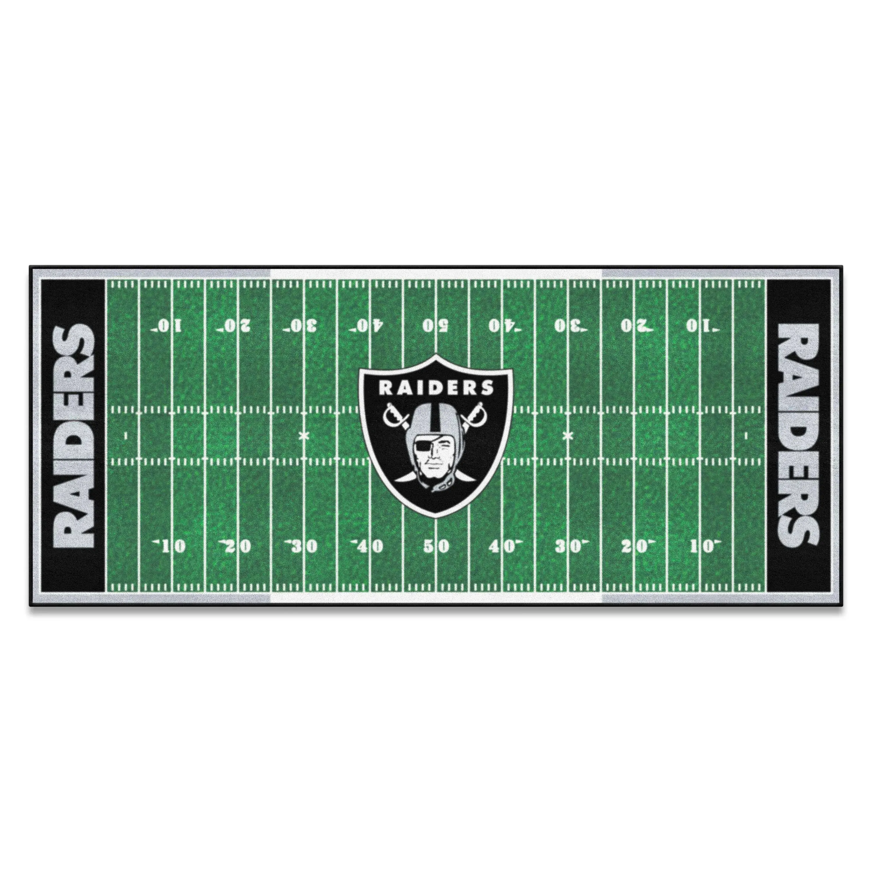 NFL - Oakland Raiders Football Field Runner 30"x72"