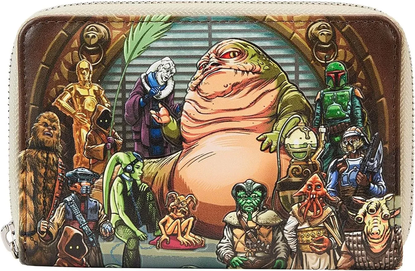 Loungefly Star Wars Jabba's Palace 40th Anniversary Zip Around Wallet