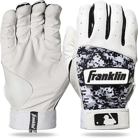 Franklin Sports MLB Batting Gloves - Digitek Camo Baseball + Softball Batting Gloves