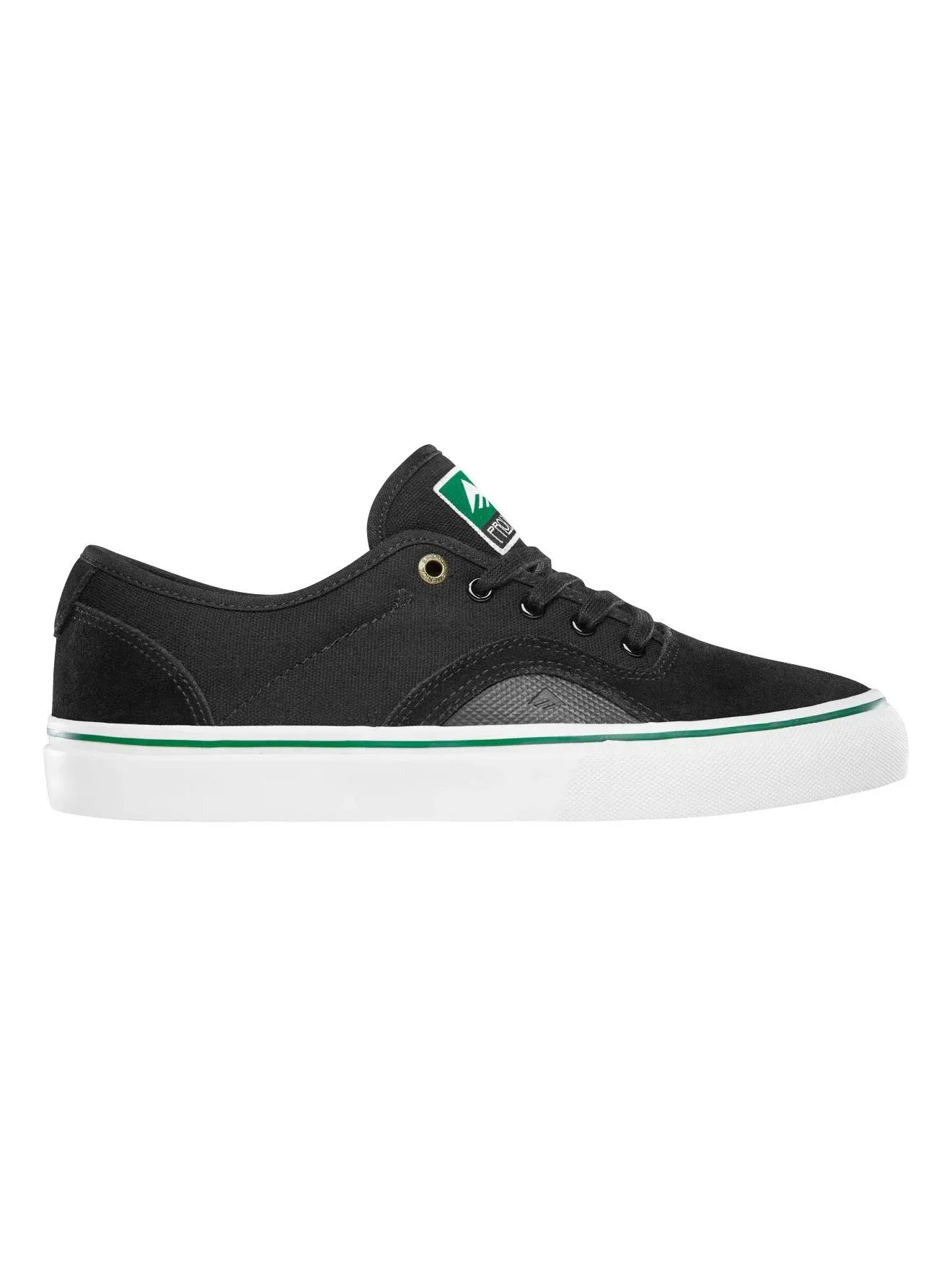 Emerica Provost G6 Shoes - Black/White/Gold