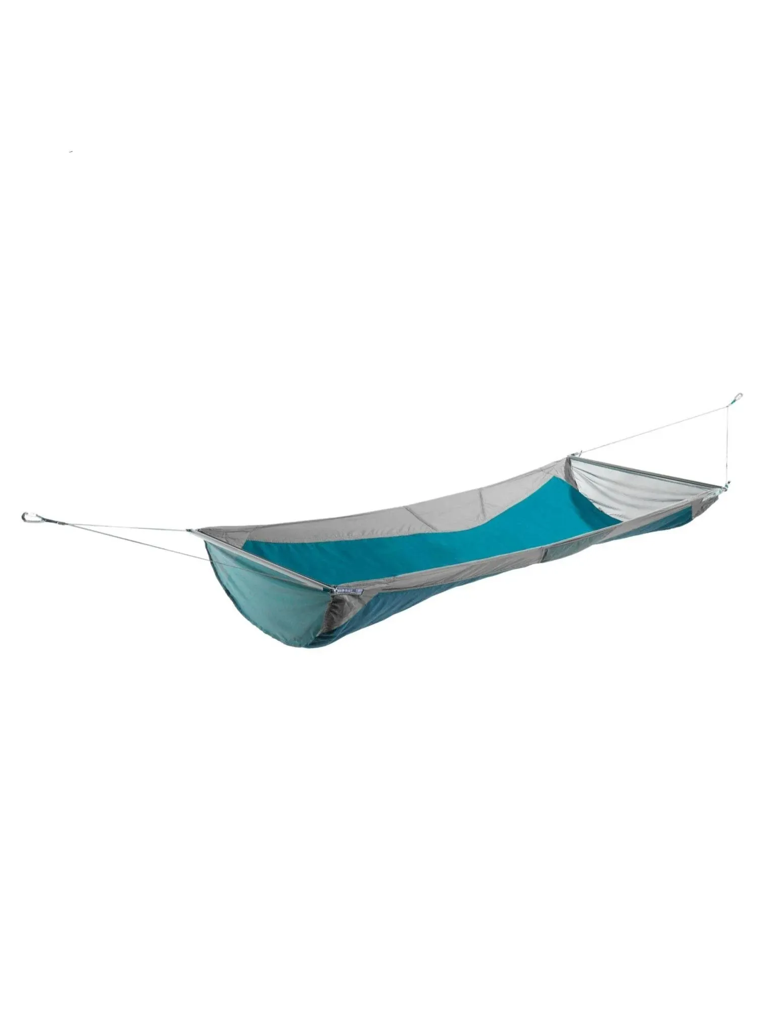 SkyLoft Hammock - 1 Person Portable Hammock - For Camping, Hiking, Backpacking, Travel, Festival, or the Beach - Seafoam/Navy