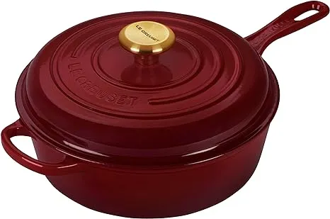 Le Creuset 3.75-Quart Cast Iron Signature Cassadou - Caribbean