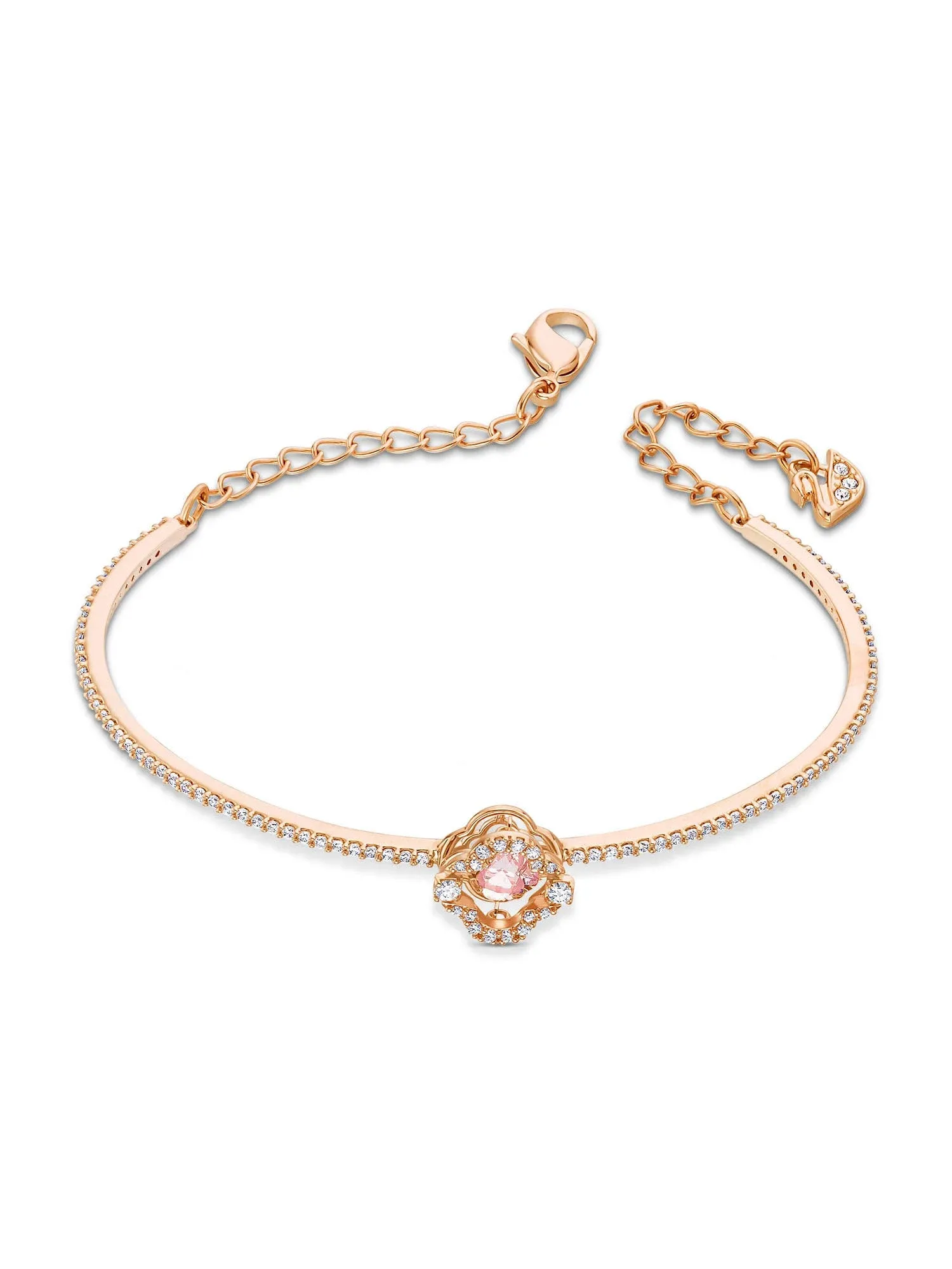 Swarovski rose gold bangle