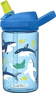 CamelBak Eddy+ 14oz Kids Water Bottle with Tritan Renew – Straw Top, Leak-Proof When Closed