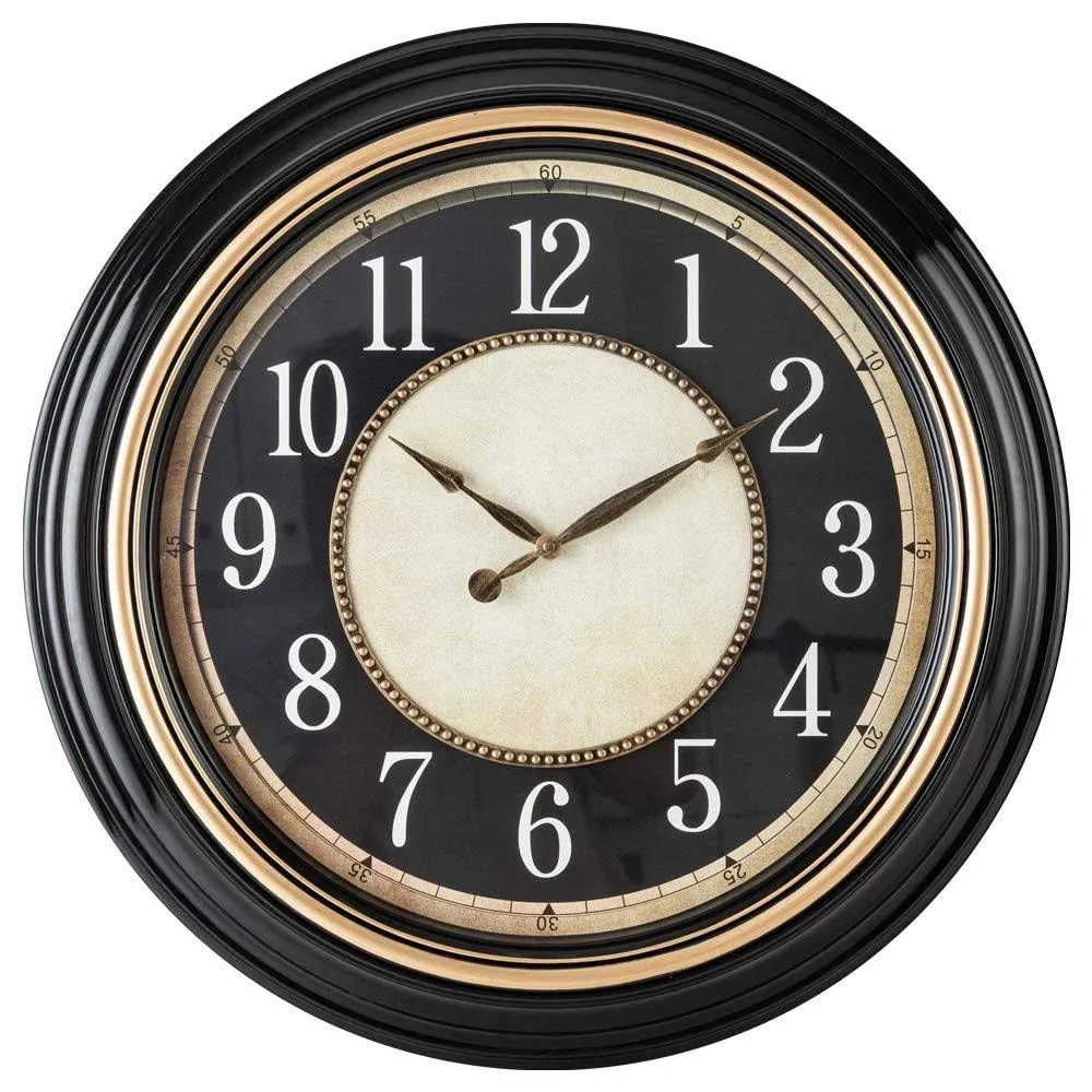 Pacific Bay Norden 23 Inch Wall Clock