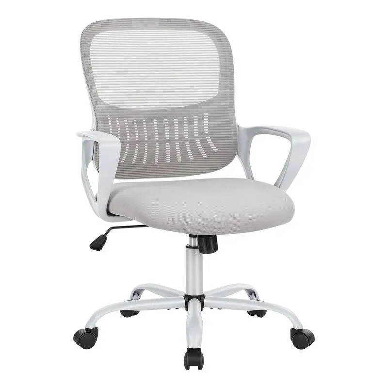 Smug Office Chair, Mid Back Computer Ergonomic Mesh Desk With Larger Seat, Executive Swivel Task