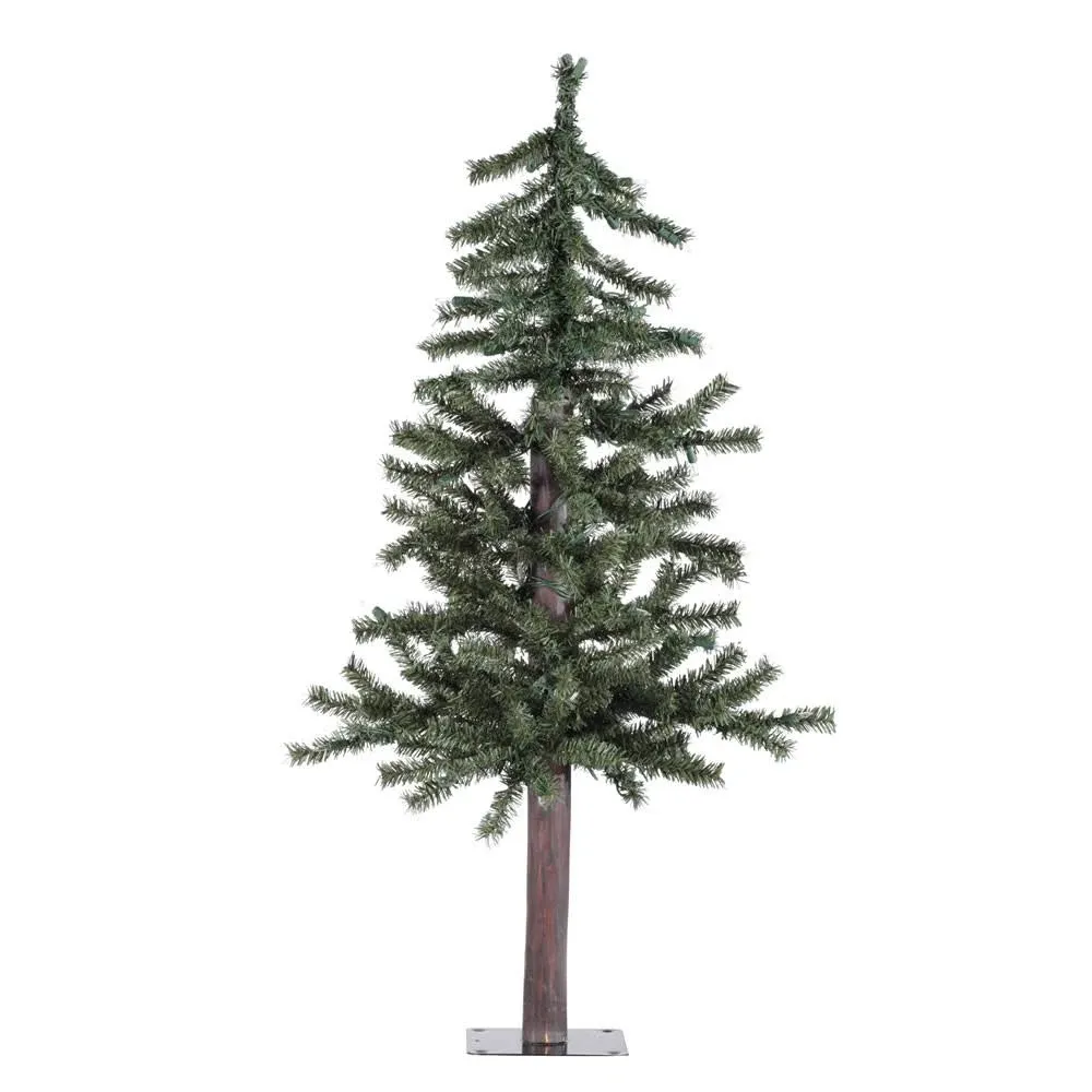 Vickerman 3' Natural Alpine Artificial Christmas Tree Unlit