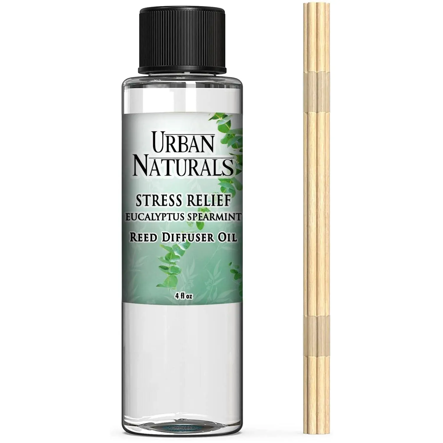 Urban Naturals Stress Relief Eucalyptus Spearmint Reed Diffuser Oil Refill | Fill ...