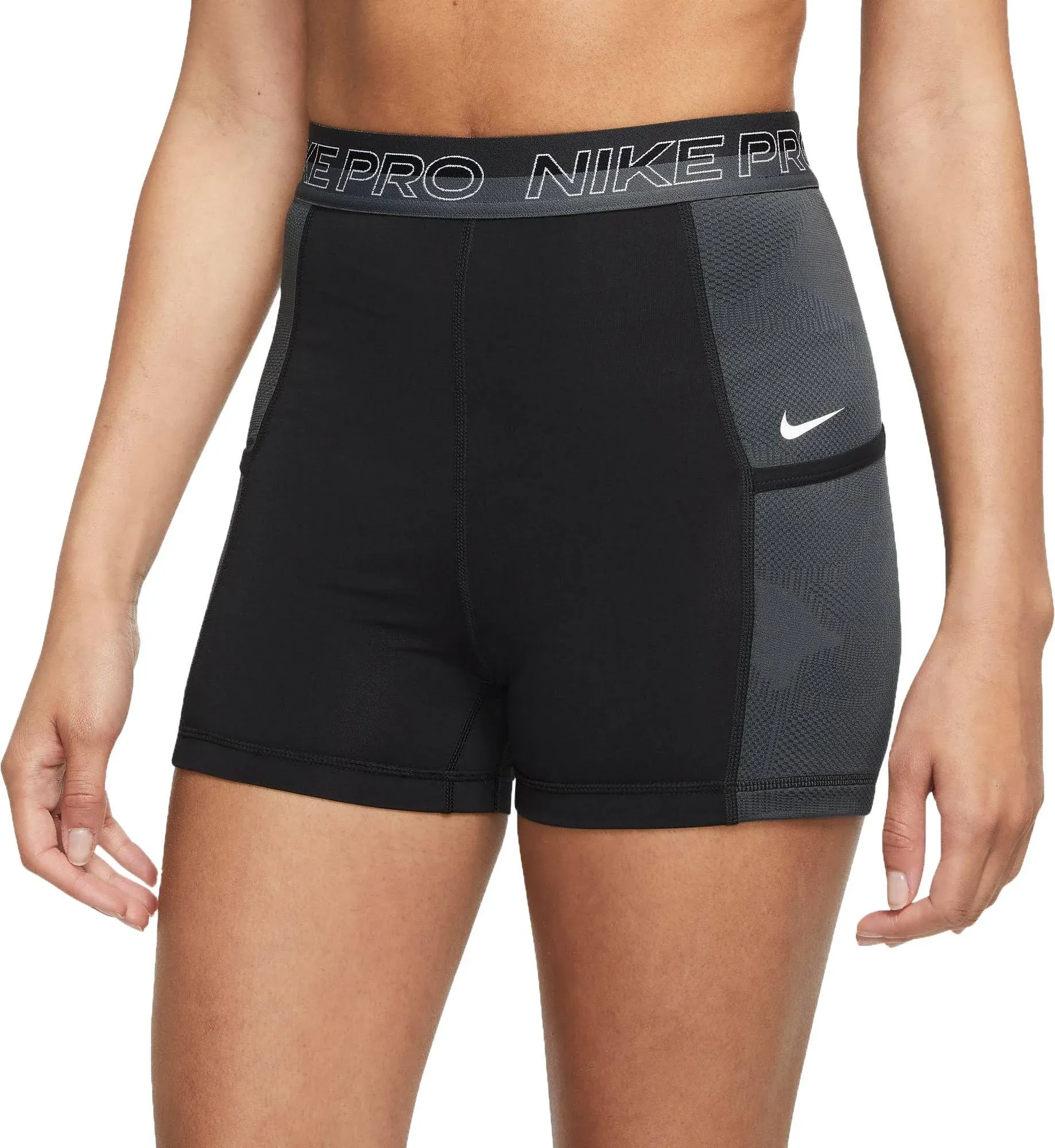 Nike Women's Pro High-Waisted 3" Training Shorts