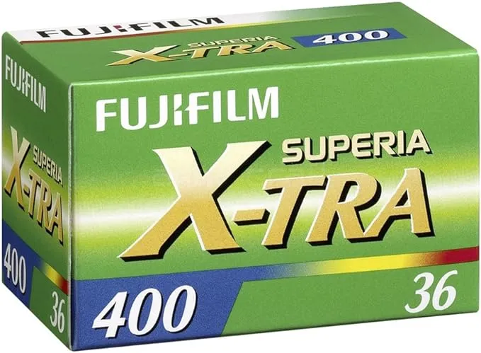 Fujifilm Fujicolor Superia 400 Color Negative Film ISO 400, 35mm, 36 Exposures