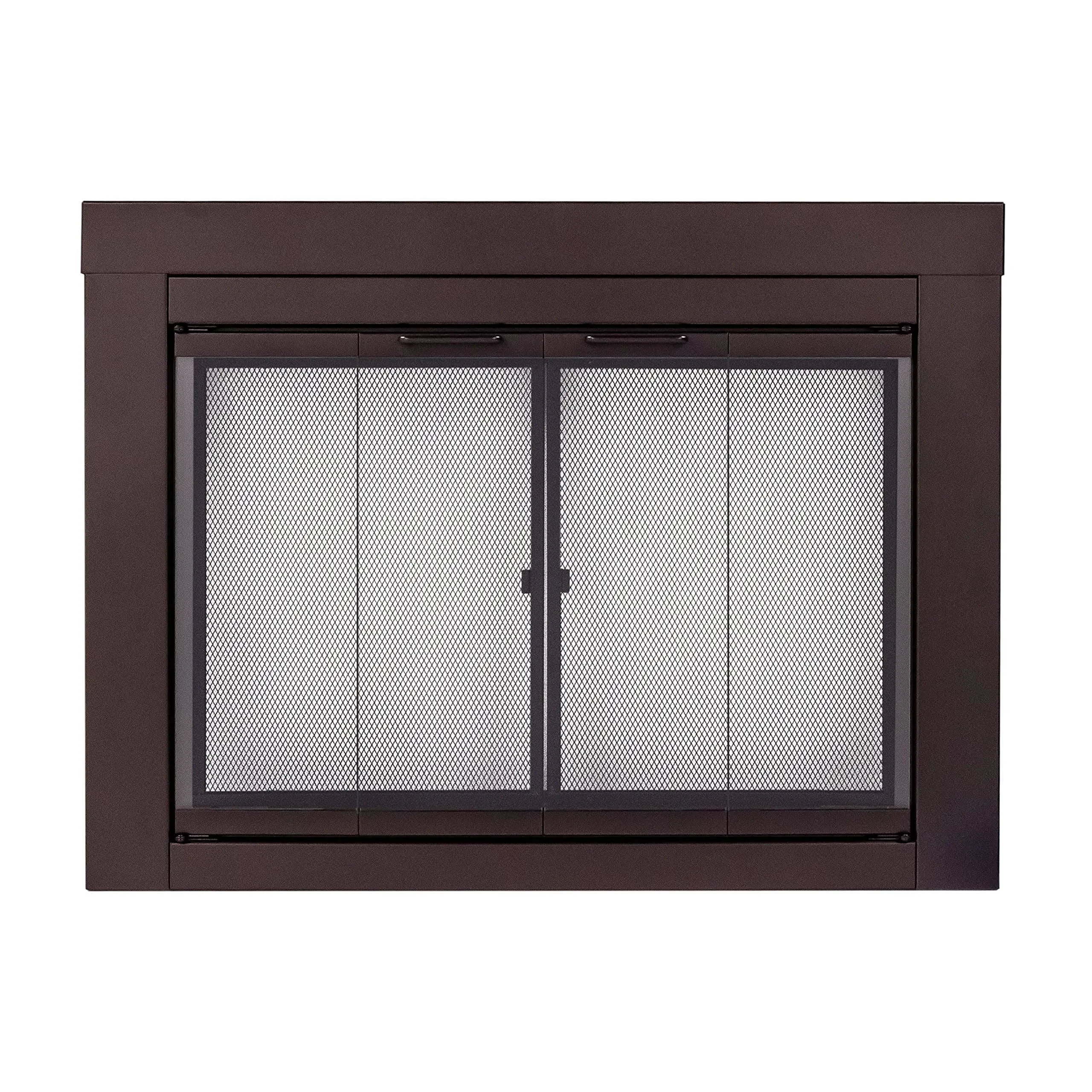 Fireplace Glass Doors Ascot Small Oil Rubbed Bronze AT-1000OR