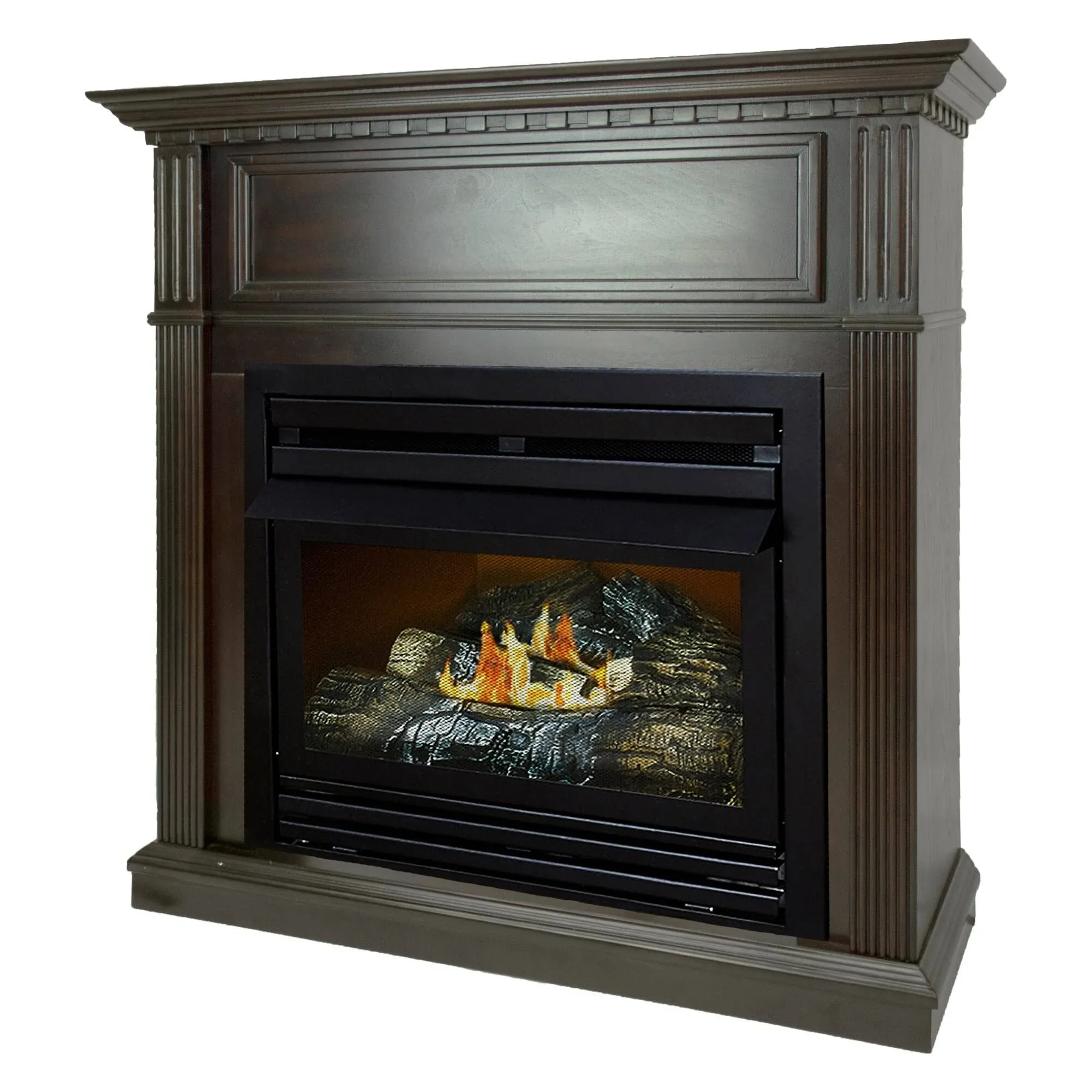 Pleasant Hearth Vent-Free Fireplace 27,500 BTU, 42inch, Natural Gas, Tobacco