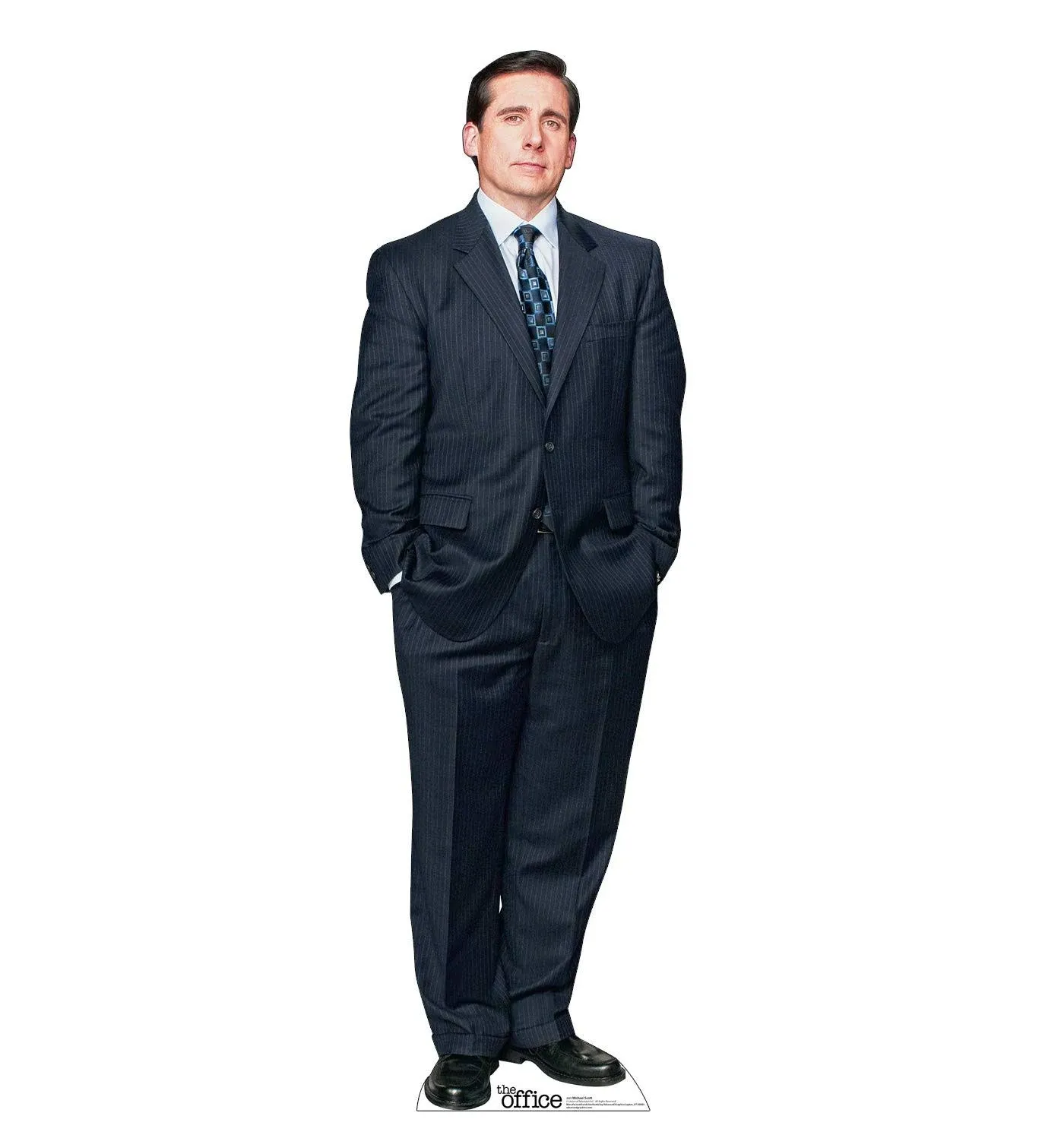 Cardboard People Michael Scott Life Size Cardboard Cutout Standup - The Office (TV Series)