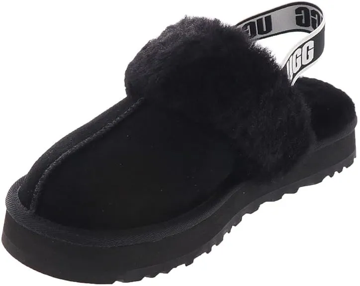 Kids' Ugg Funkette Slippers Big 6 Black