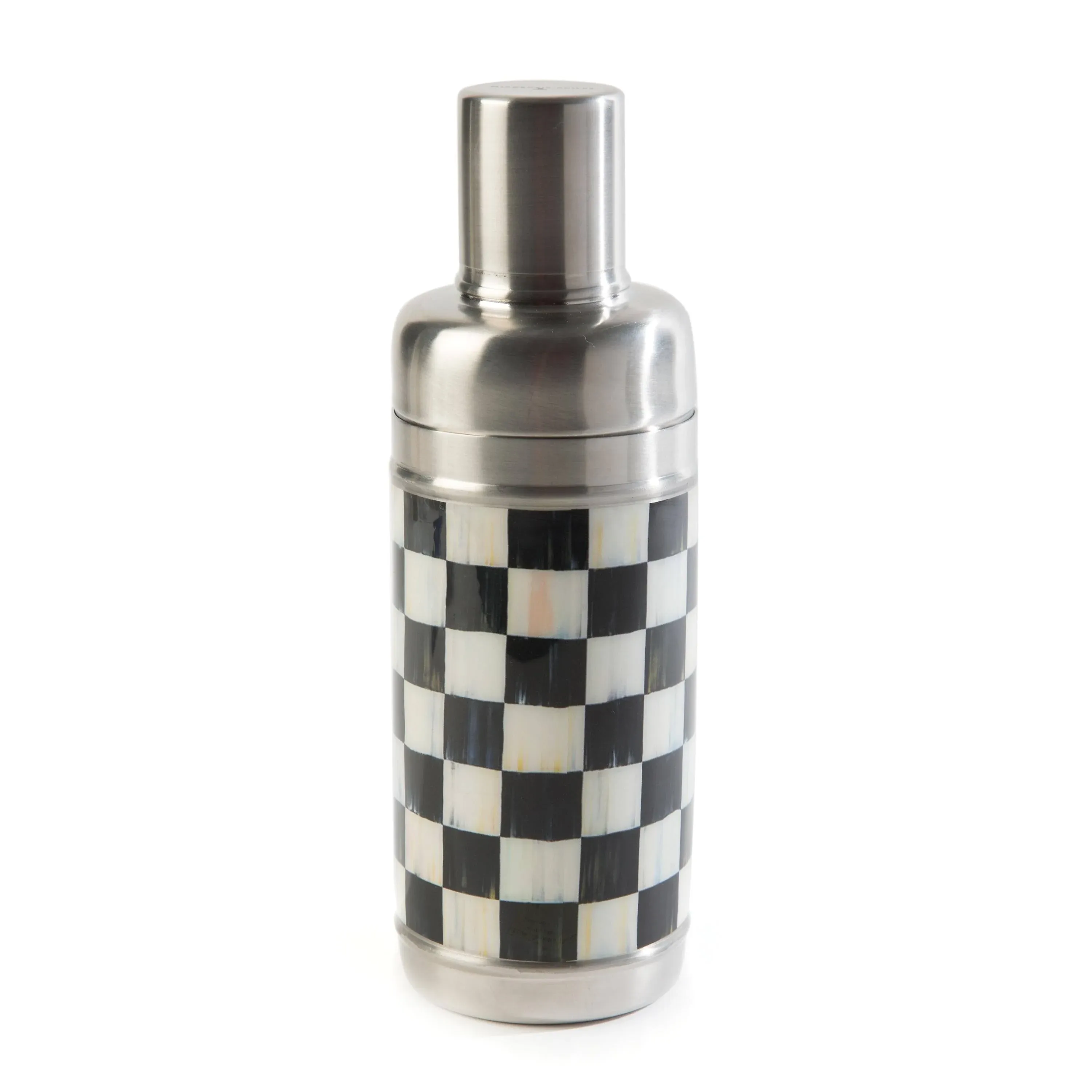 MacKenzie-Childs 3260 Courtly Check Cocktail Shaker