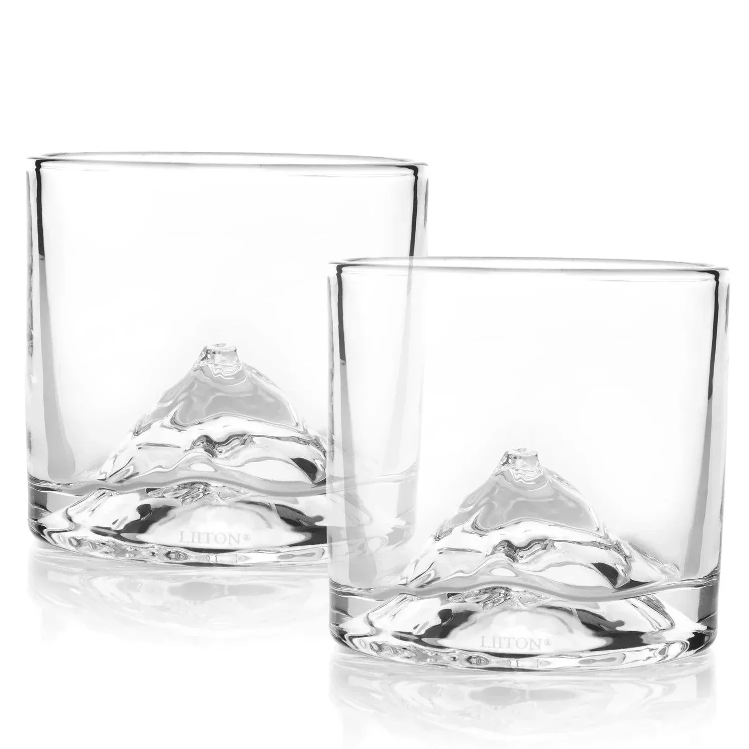 Litton Mountain Whiskey Glasses K2 Set of 2