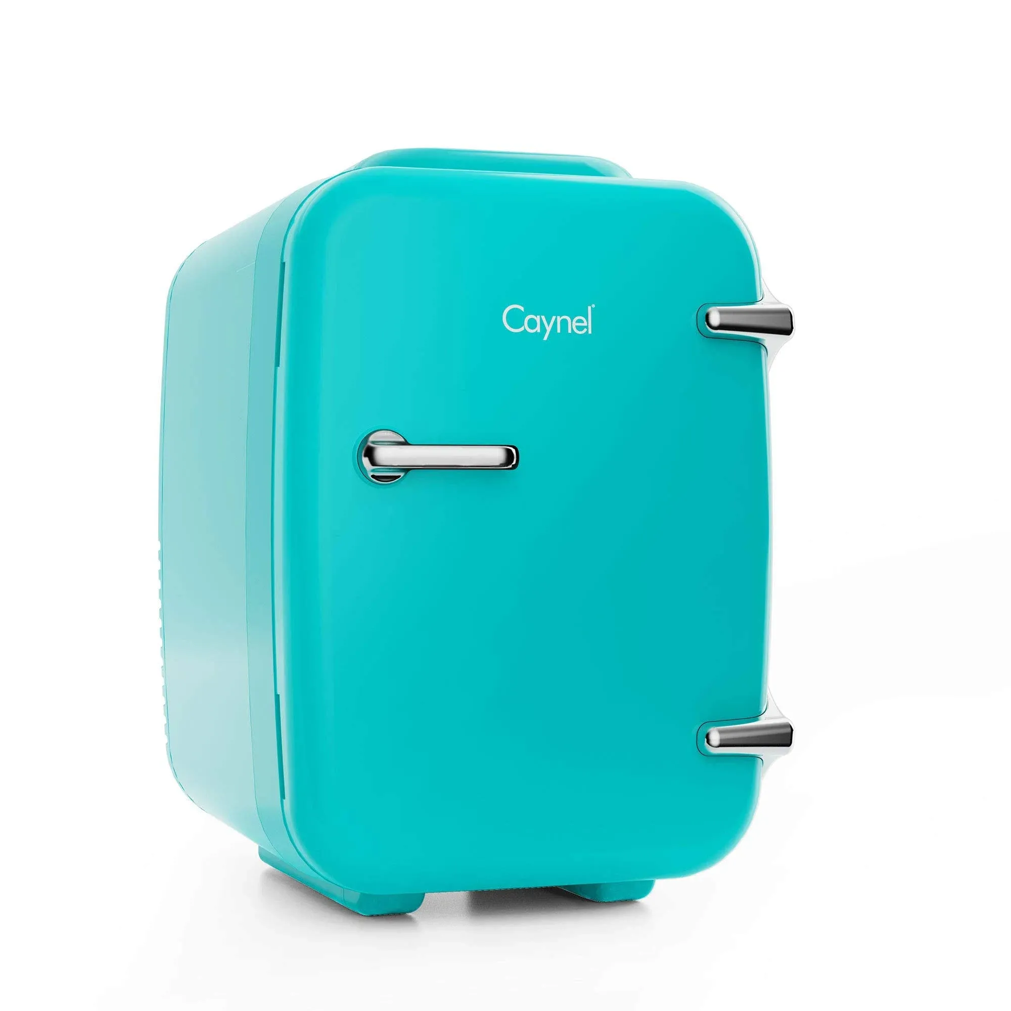 Caynel Outdoor Countertop 4L Portable Mini Fridge Color/Finish: Teal MJ44905