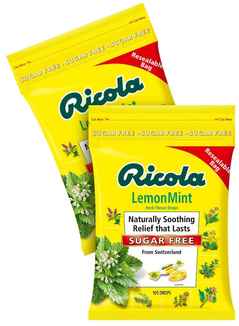 Ricola Herb Lemon Mint Throat Drops