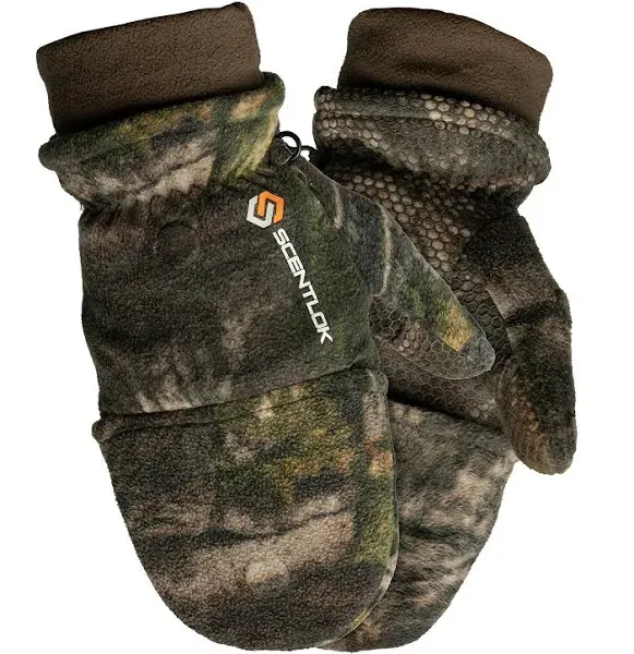  Fleece Winter Camo Pop Top Camo Hunting Gloves Large True Timber Strata