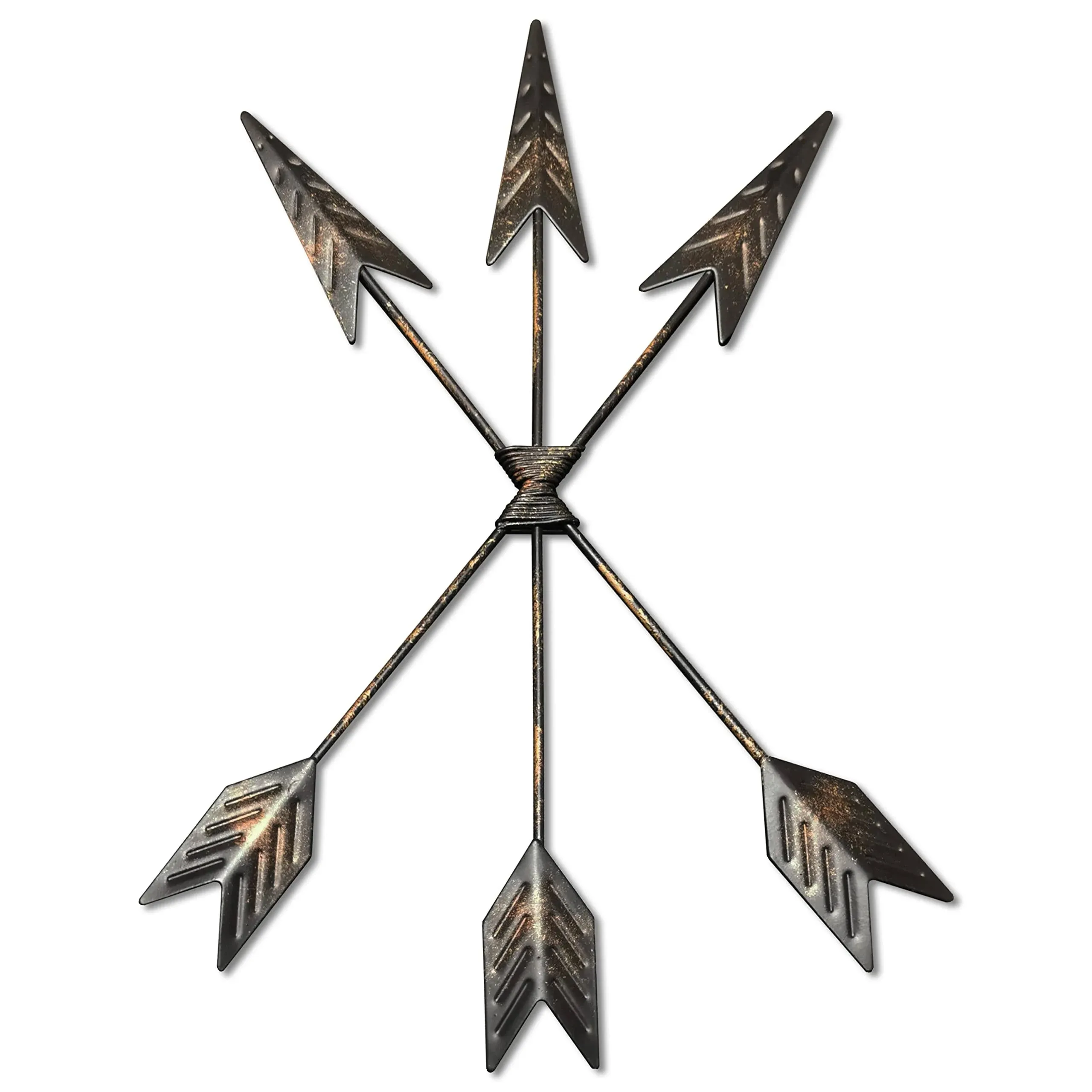 Redwix Arrow Wall Decor Large 3-Set, Metal Arrows for Western Decor, Farmhouse Wall Decor, Native American Wall Decor