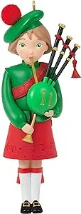 Hallmark Keepsake Plastic Christmas Ornament 2021, Twelve Days of Christmas Eleven Pipers Piping