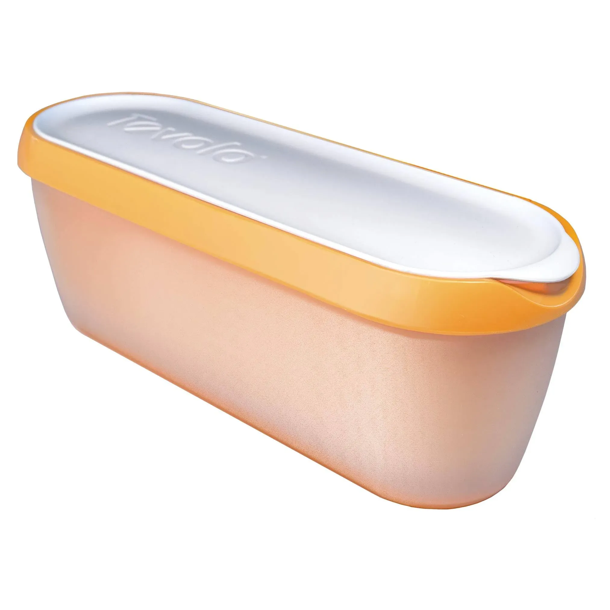 Tovolo Glide-A-Scoop Ice Cream Tub - Orange Crush