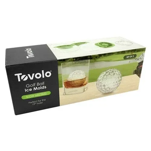 Tovolo Golf Ball Ice Molds (Set of 3)