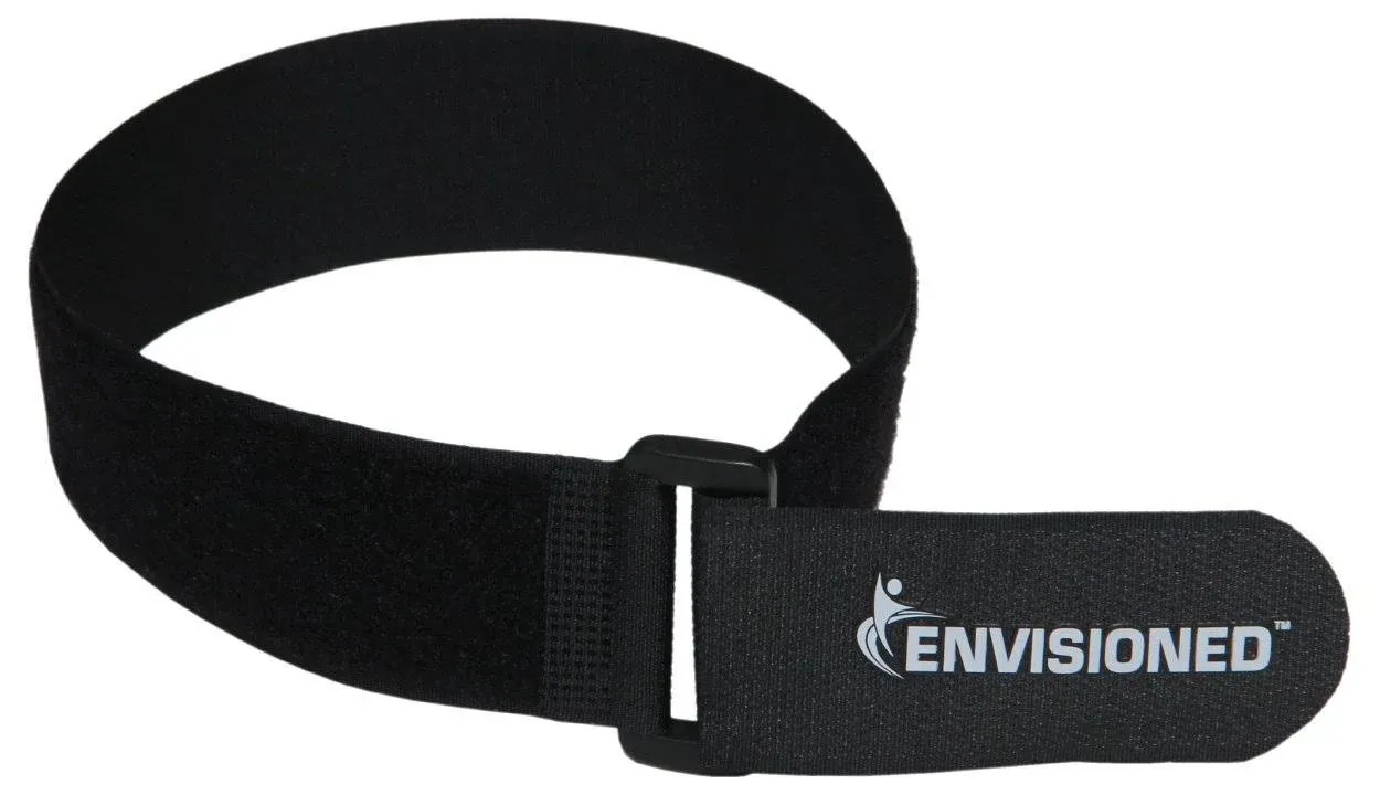 Reusable Cinch Straps 1.5 inch x 20 inch - 6 Pack, Multipurpose Strong Gripping ...