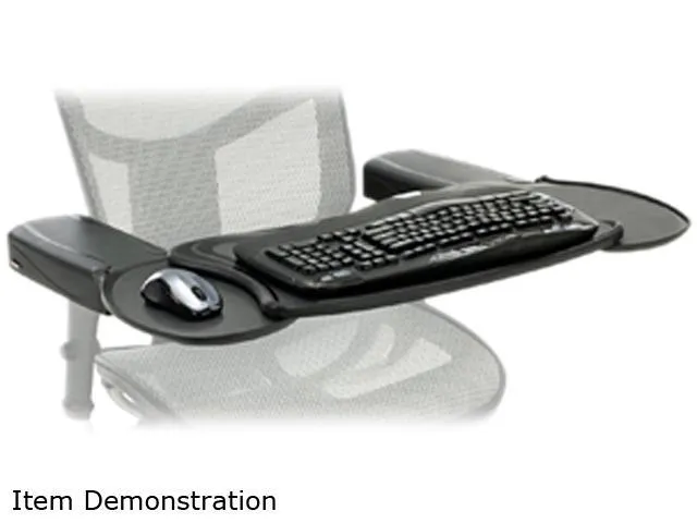 Mobo MECS-BLK-001 Chair Mount Ergo Keyboard and Mouse Tray System