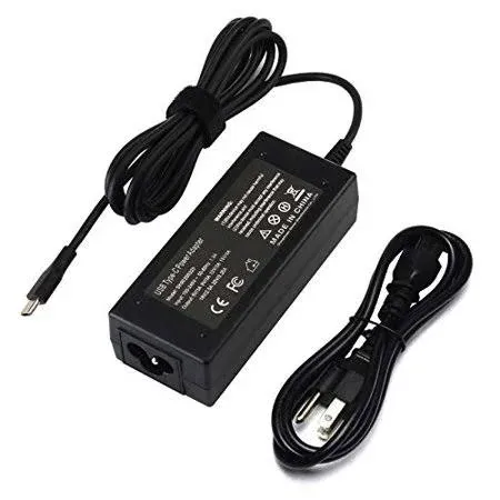 Replacement for Dell Laptop Charger,65W USB C Laptop Charger for Dell Latitude ...