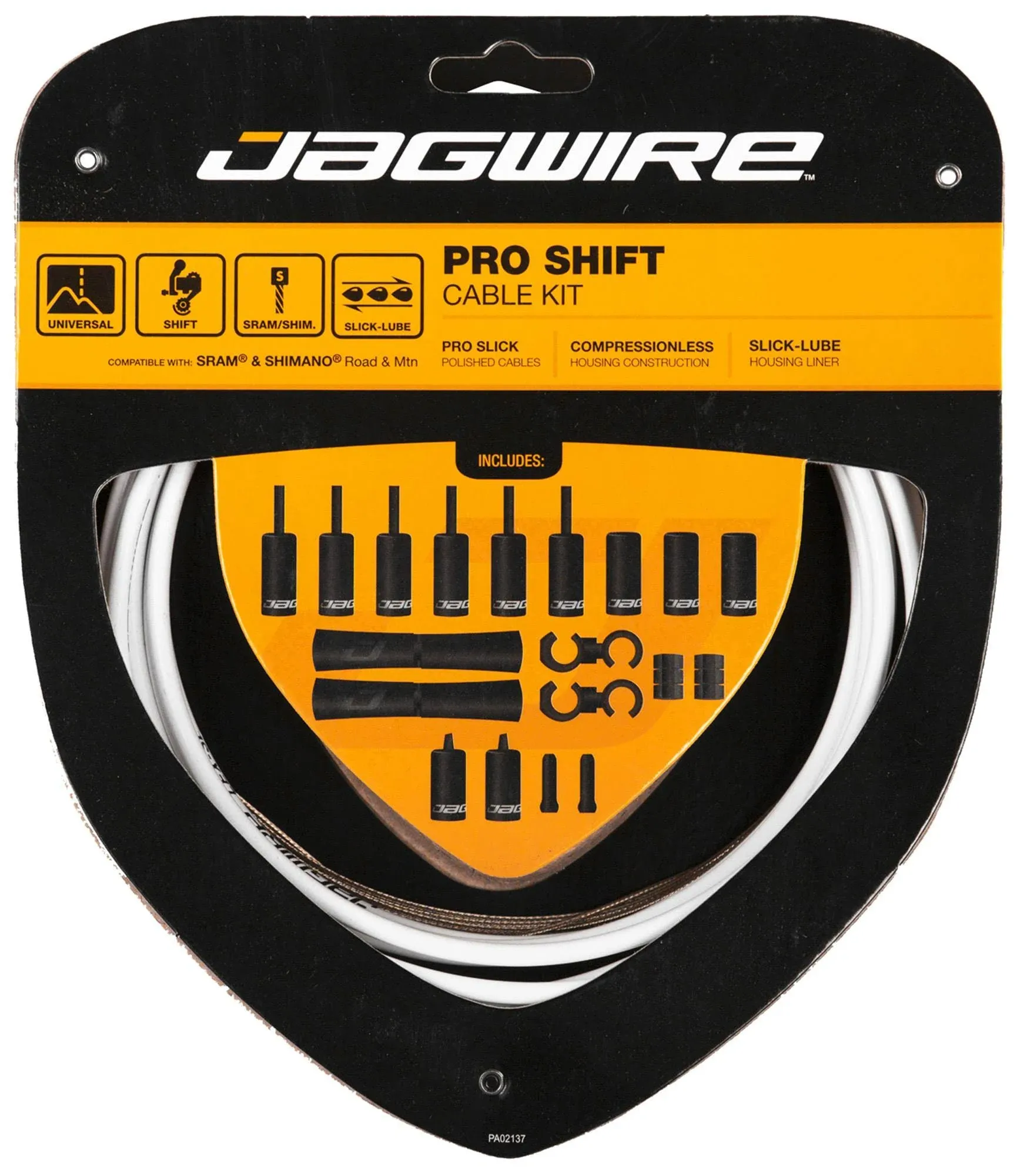 Jagwire Pro Shift Kit White